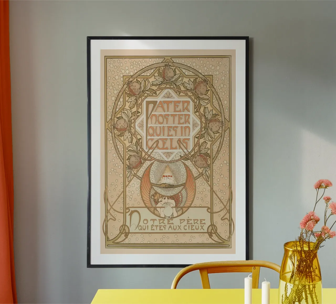 Alfons Mucha - Pater Noster poster da Old Masters