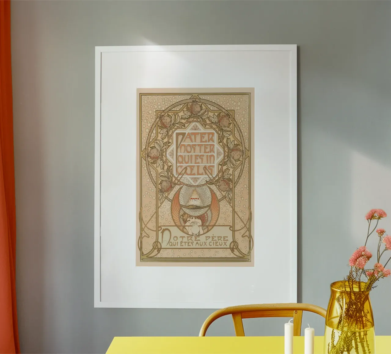 Alfons Mucha - Pater Noster poster da Old Masters