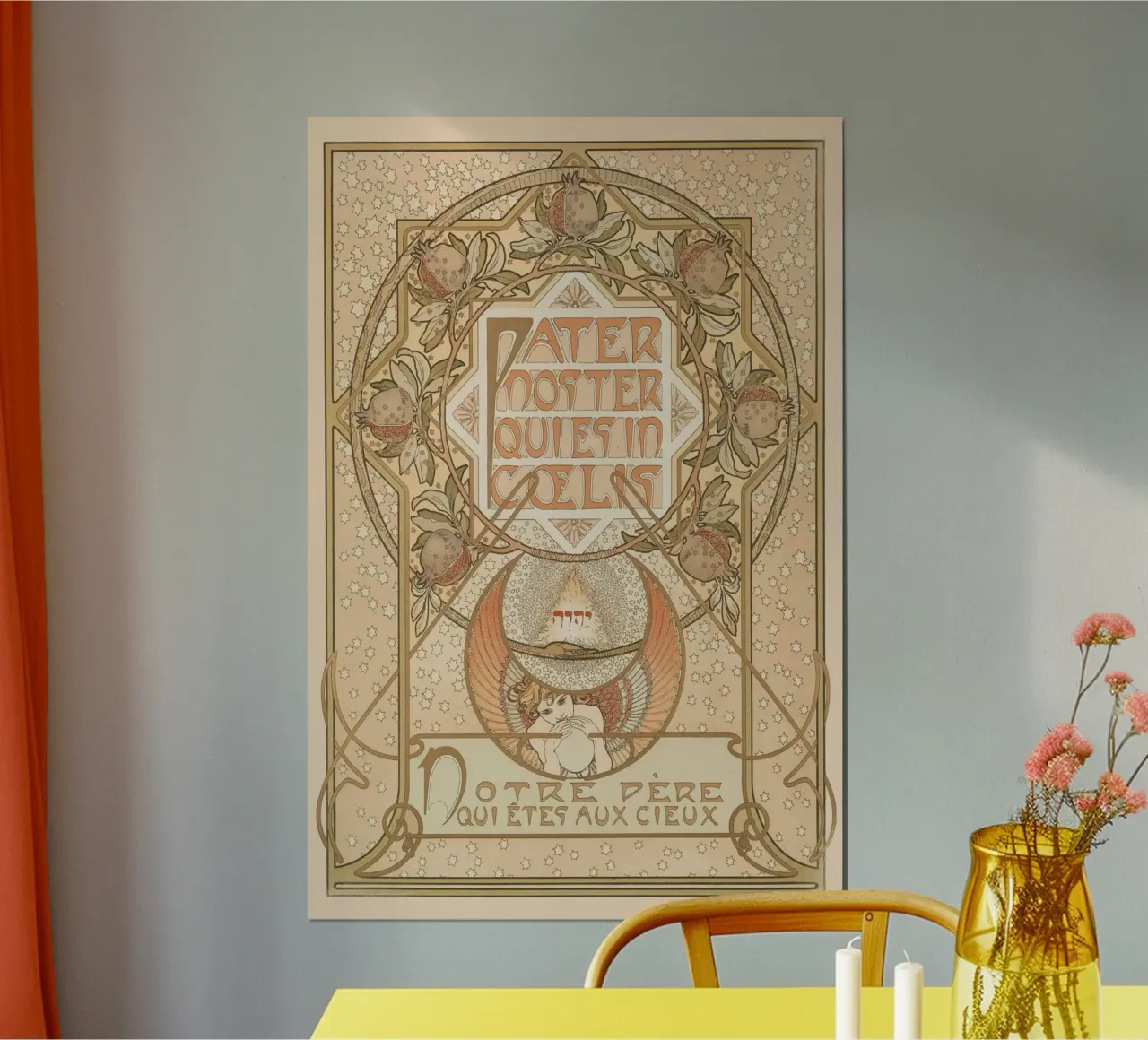 Alfons Mucha - Pater Noster poster da Old Masters