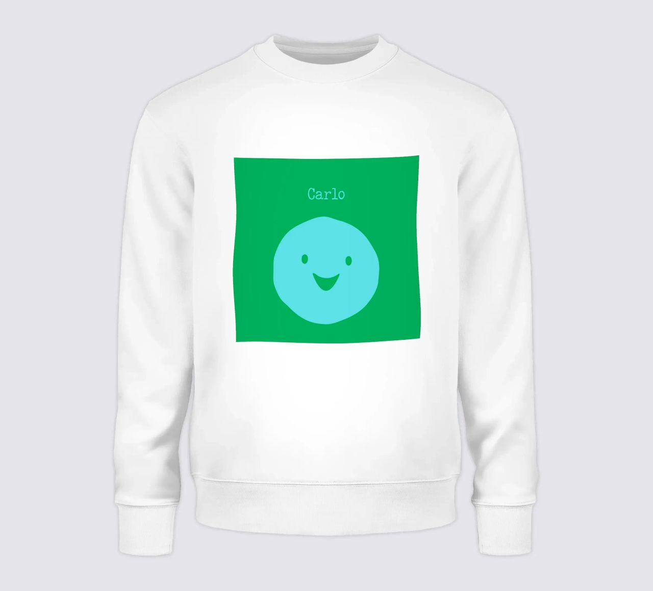 Be happy, Smile mit Name felpa da Ohkimiko