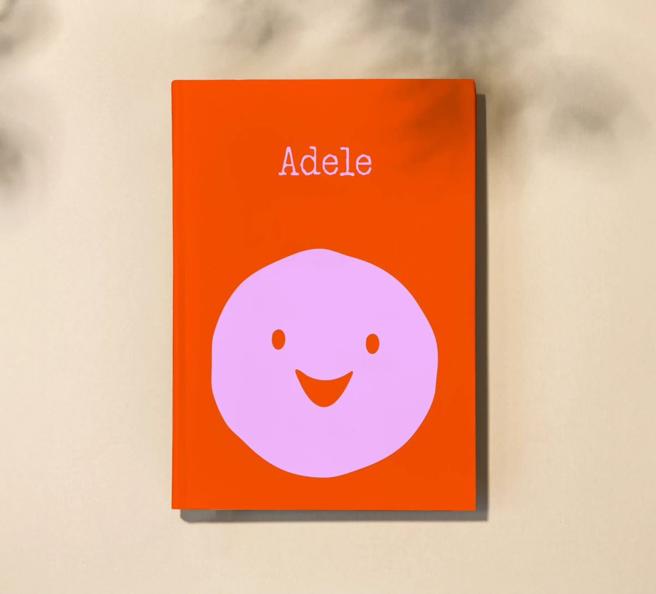 Be happy, Smile mit Name notebook by Ohkimiko