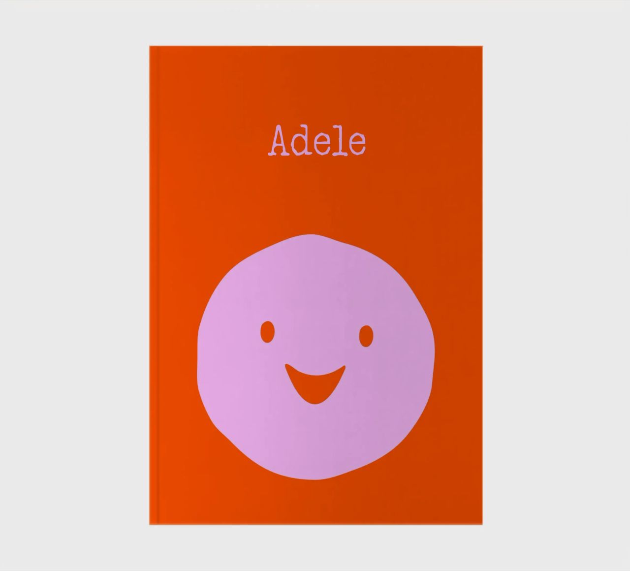 Be happy, Smile mit Name notebook by Ohkimiko