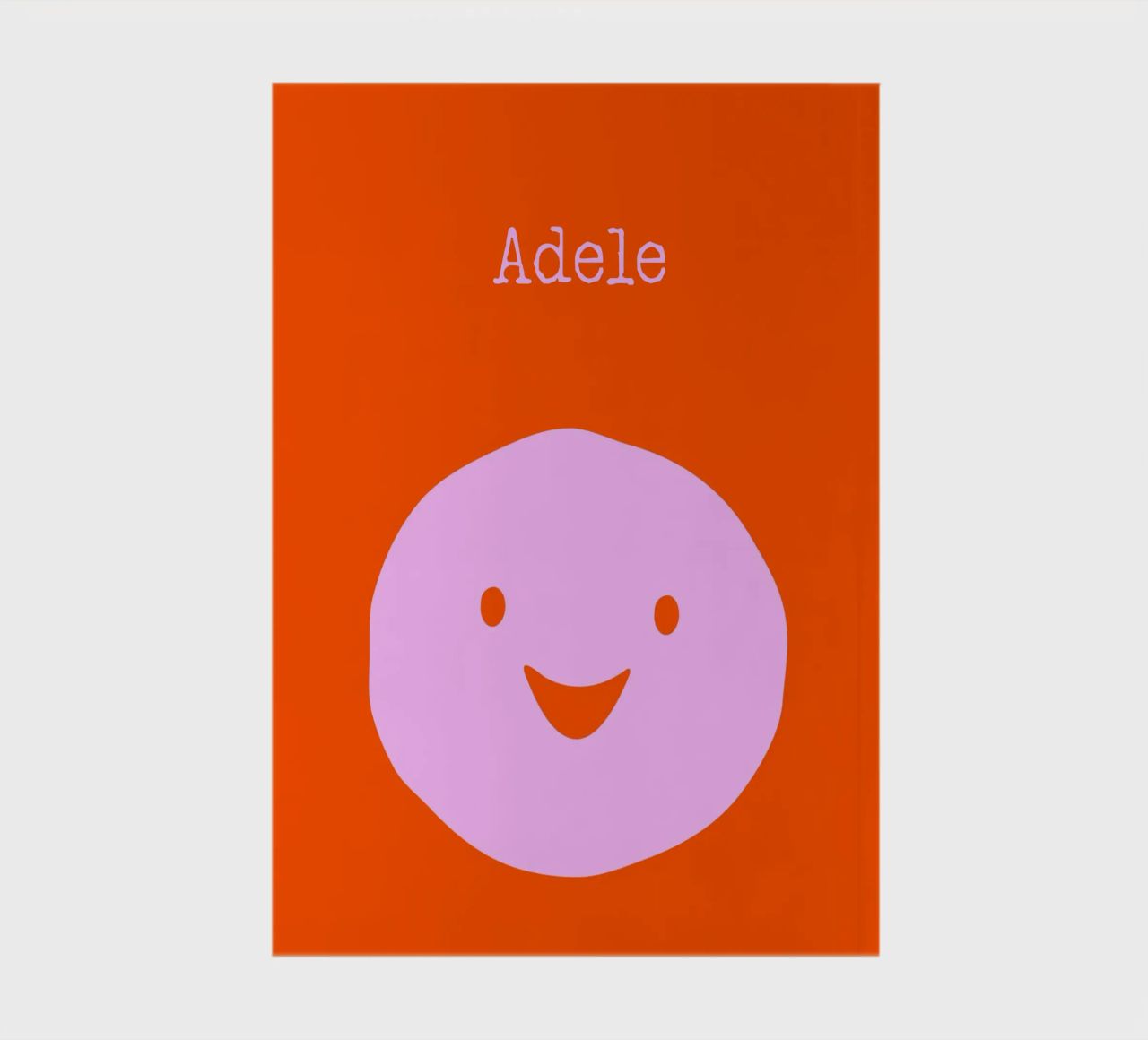 Be happy, Smile mit Name notebook by Ohkimiko
