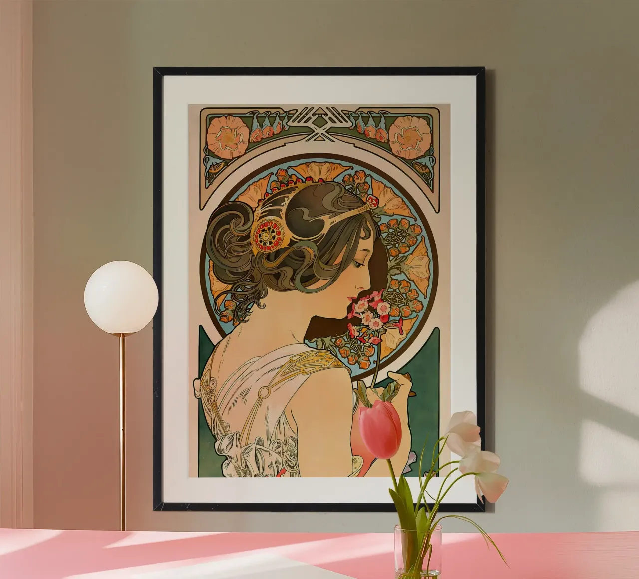 Art Nouveau Alphonse Mucha poster da diedrich