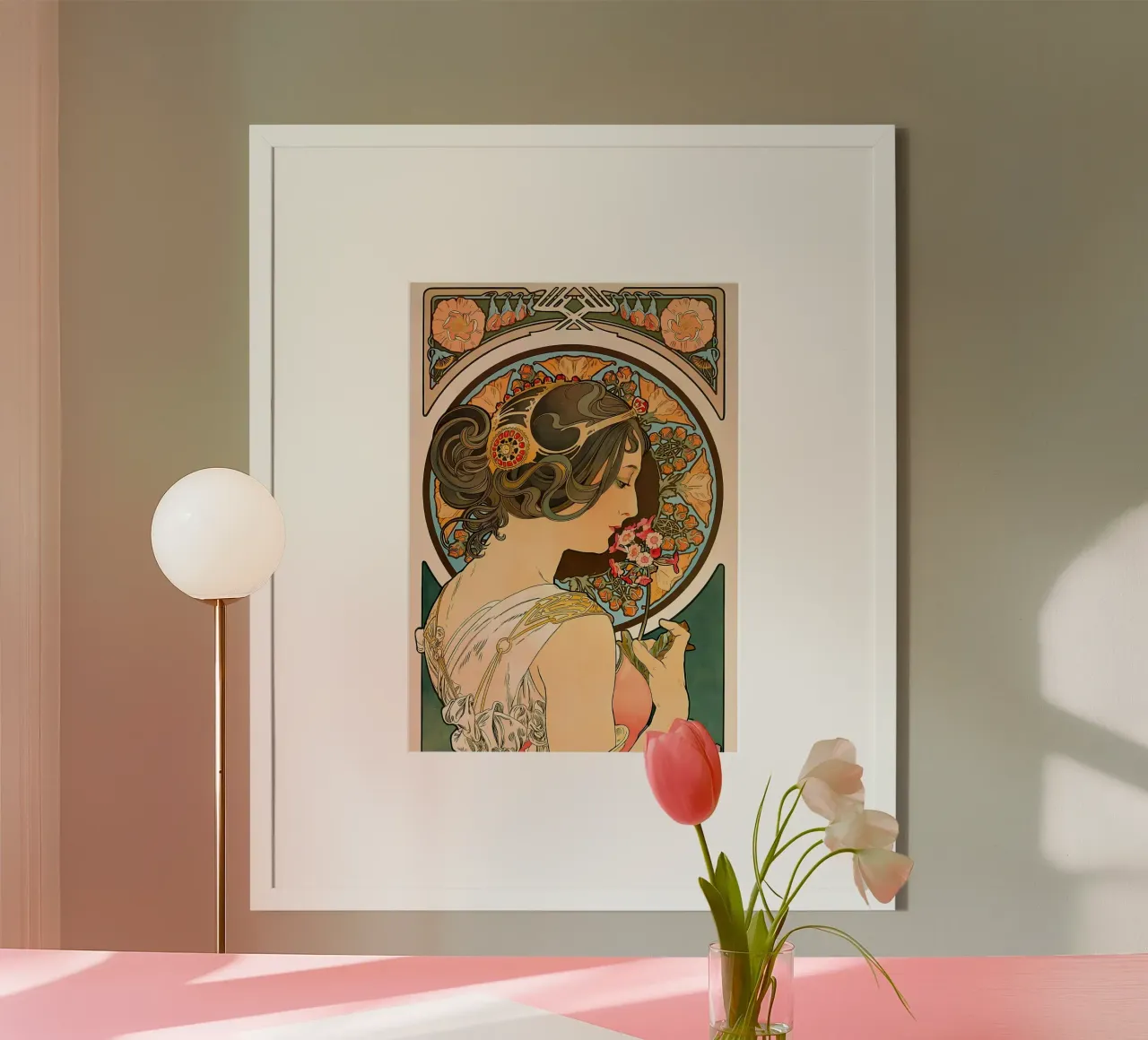 Art Nouveau Alphonse Mucha poster da diedrich