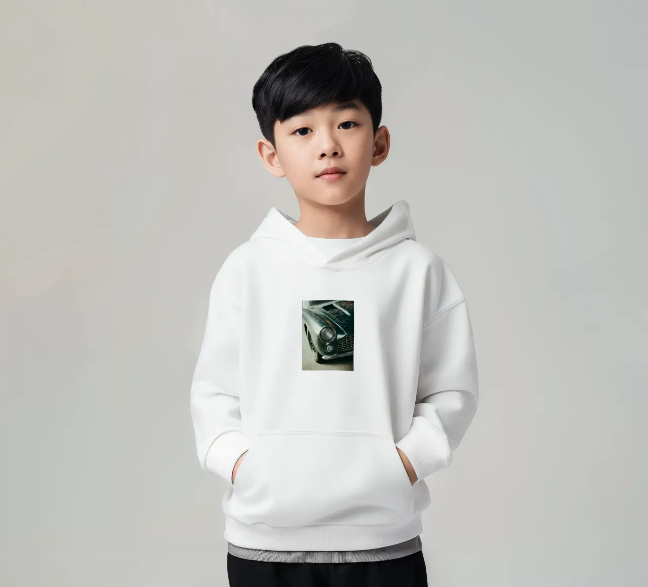 Drak vibes Classic Car kids hoodie by CAR EDITION