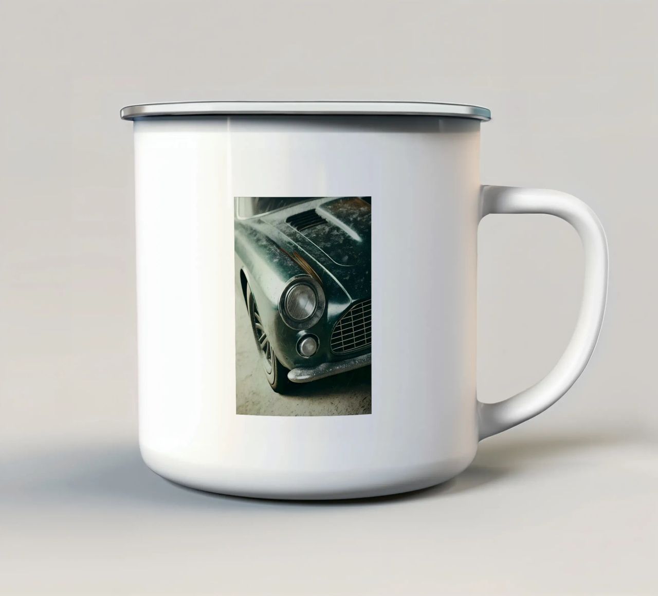 Drak vibes Auto d'epoca tazza in smalto da CAR EDITION