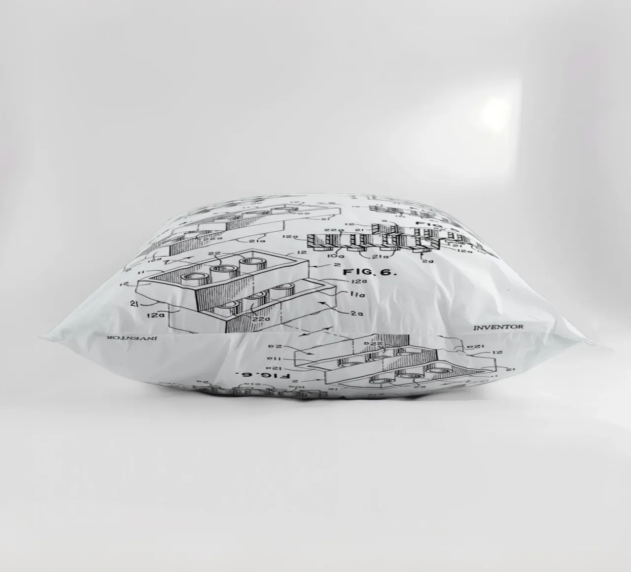 Lego PRINT BW cuscino da Florent Bodart