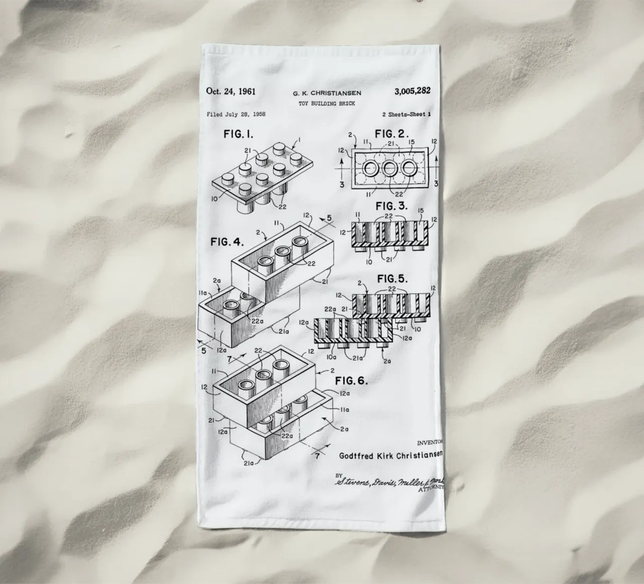 Lego PRINT BW telo mare da Florent Bodart