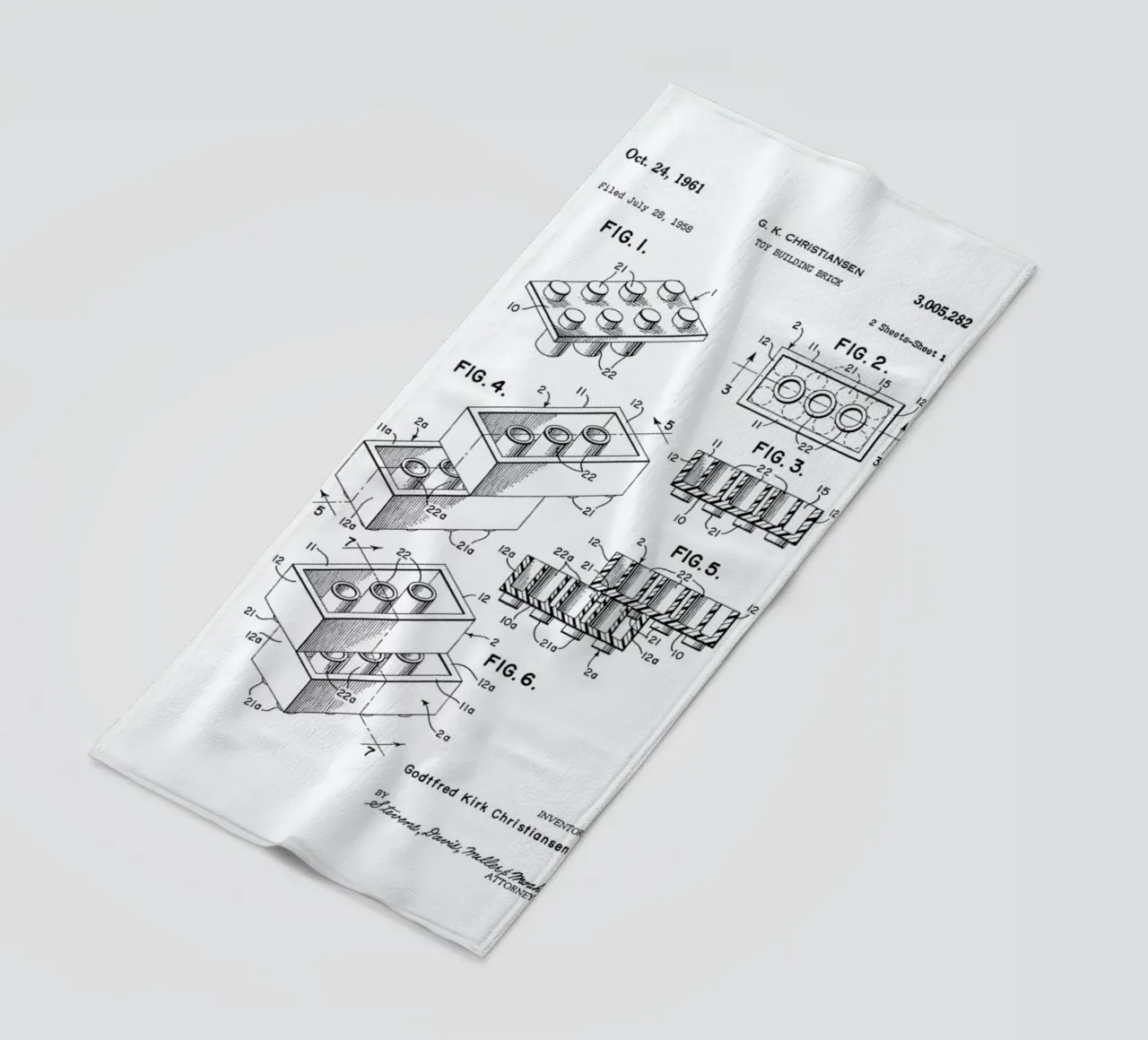 Lego PRINT BW telo mare da Florent Bodart