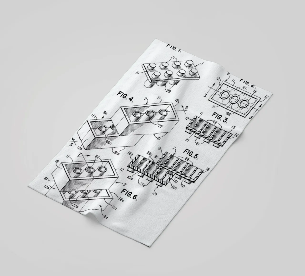 Lego PRINT BW telo mare da Florent Bodart