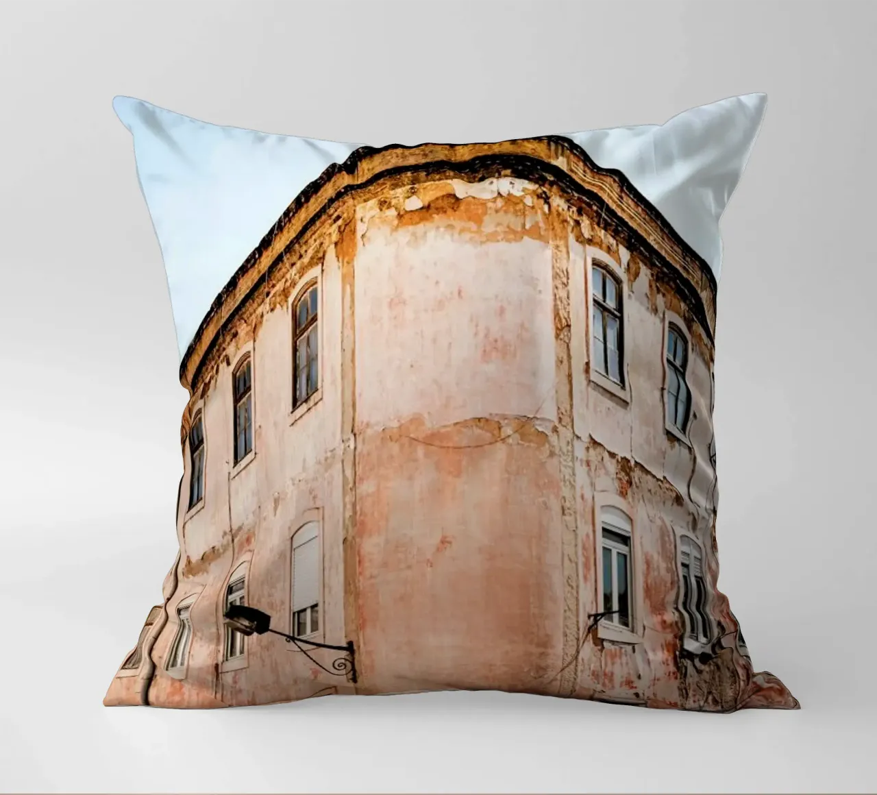Shabby Chic Building decorative cushion by EyeEm Mobile GmbH