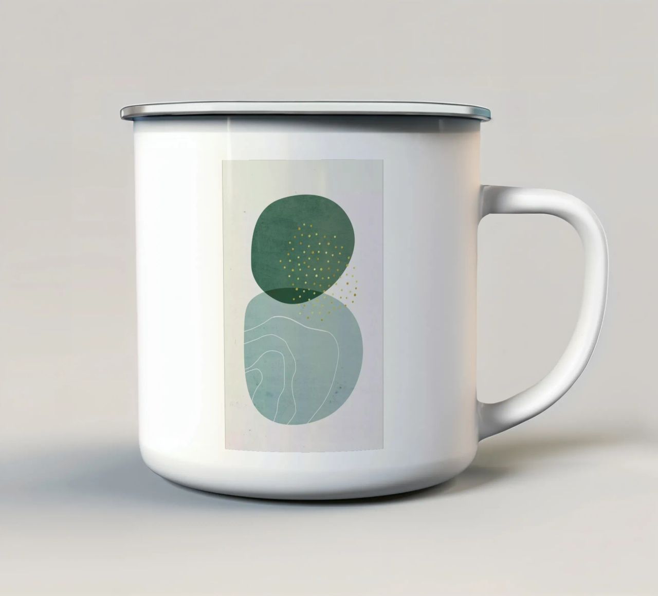 Foam tazza in smalto da Pure
