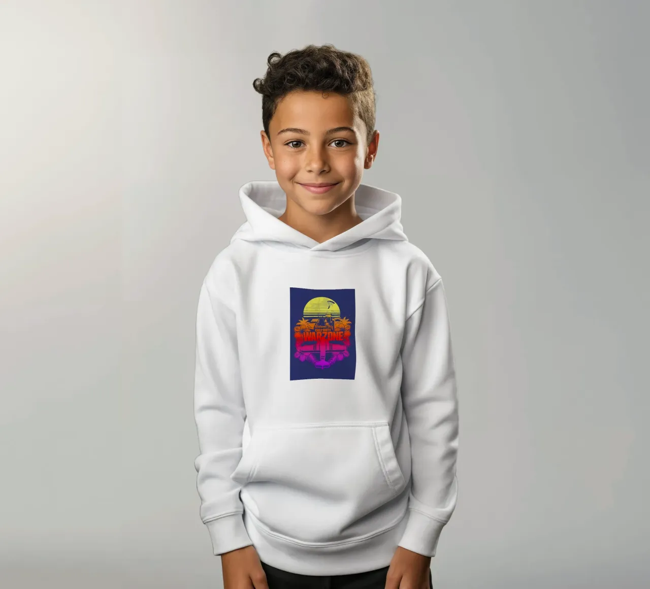 Benvenuti in COD Warzone felpa bambino con cappuccio da diedrich