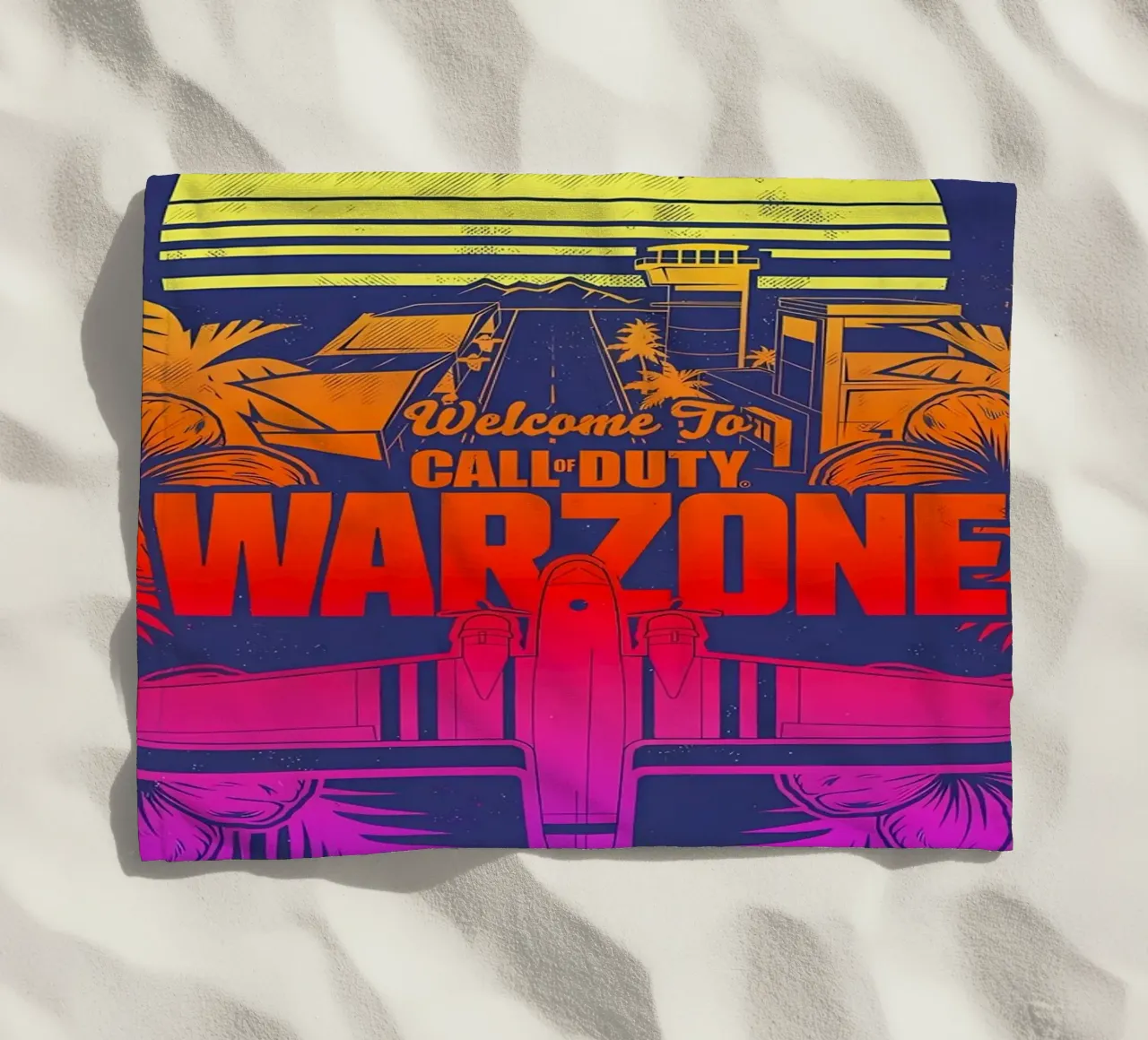 Benvenuti in COD Warzone telo mare da diedrich