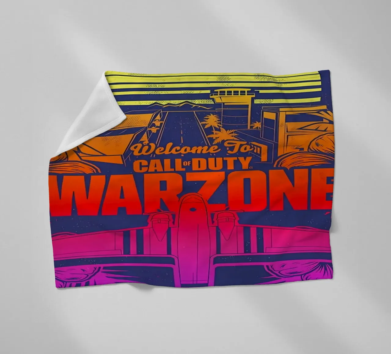 Benvenuti in COD Warzone coperta in pile da diedrich