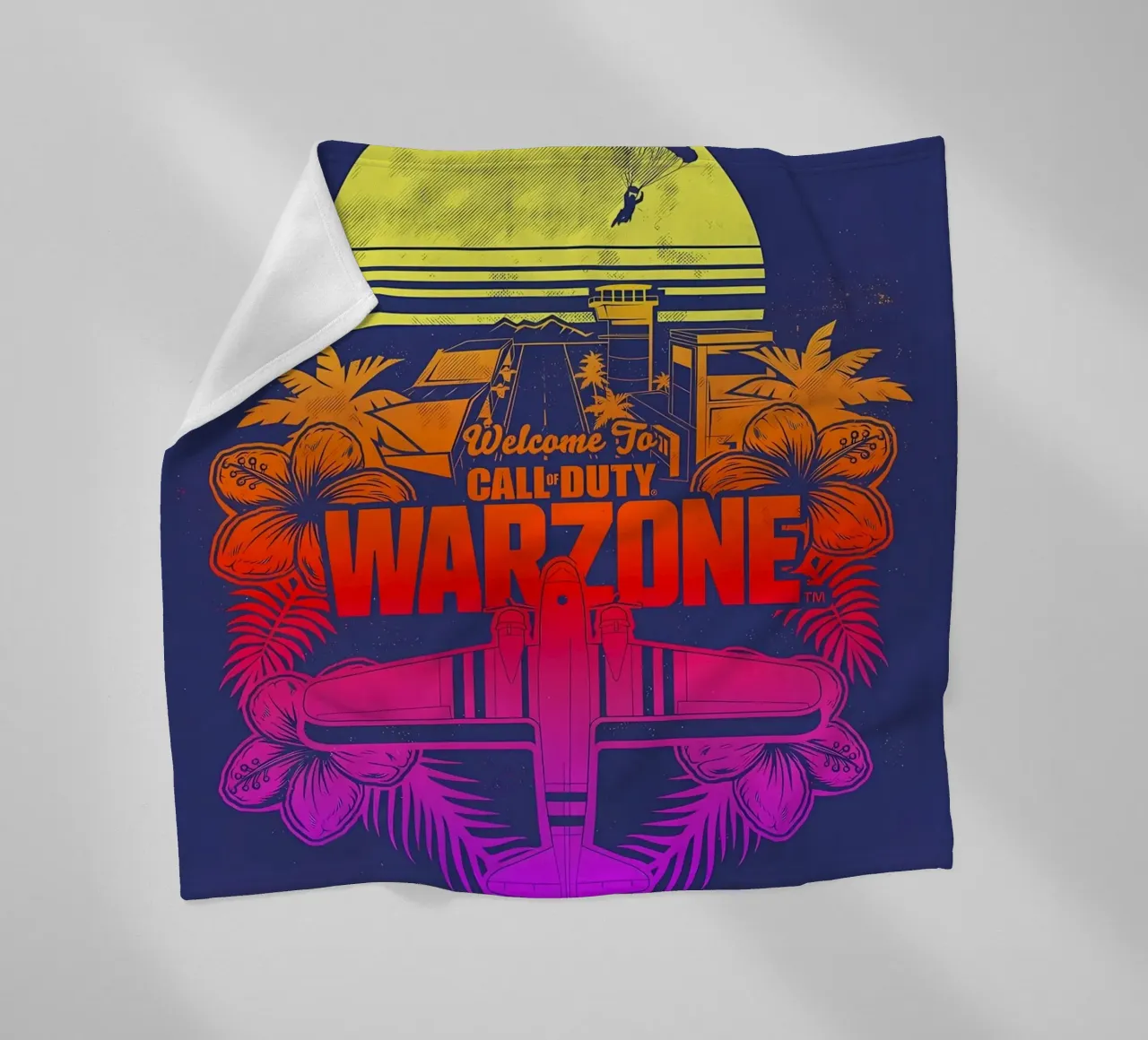 Benvenuti in COD Warzone coperta in pile da diedrich
