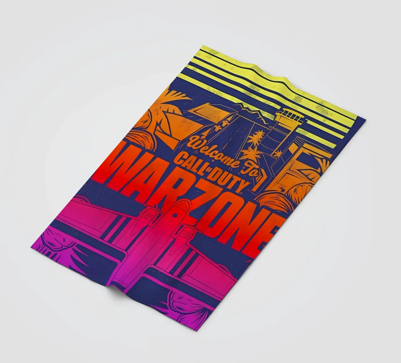 Benvenuti in COD Warzone coperta in pile da diedrich
