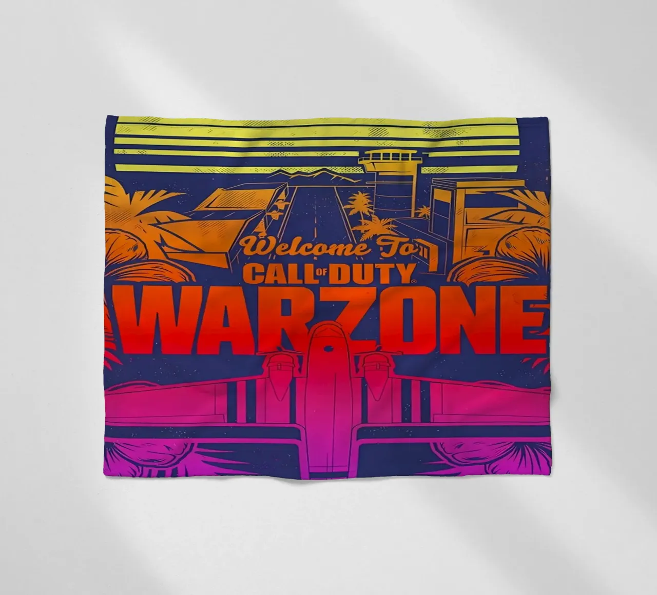 Benvenuti in COD Warzone coperta in pile da diedrich