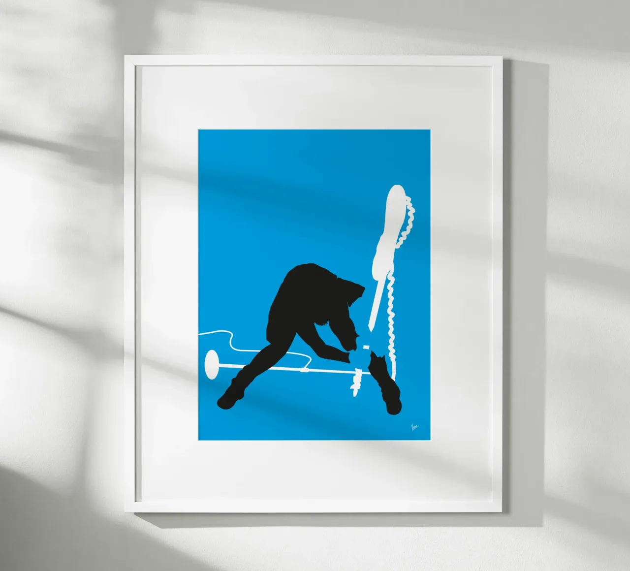 No029 The clash poster da Iconic Rockstars