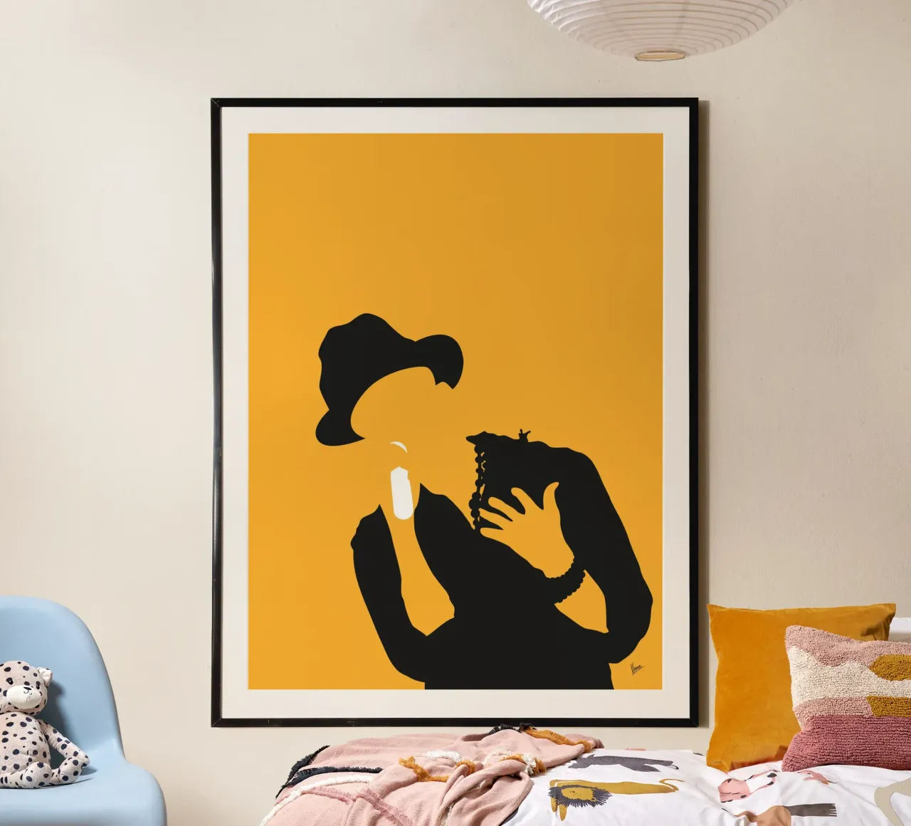 No034 Pharrell Williams carta hahnemühle da Iconic Rockstars