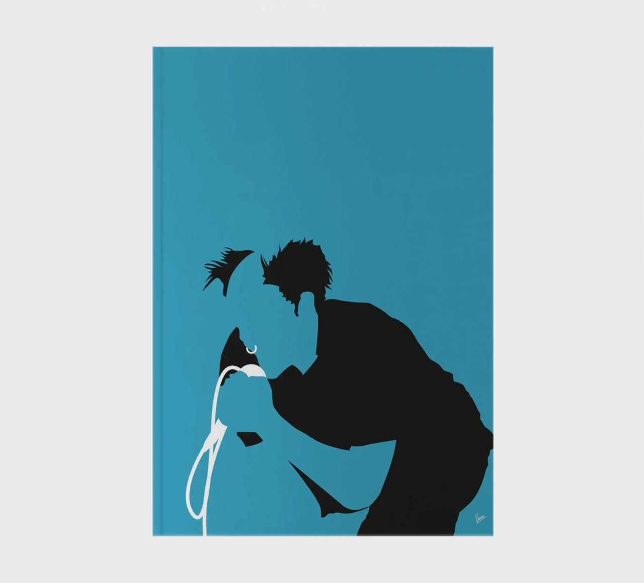 No045 The Prodigy notebook by Iconic Rockstars