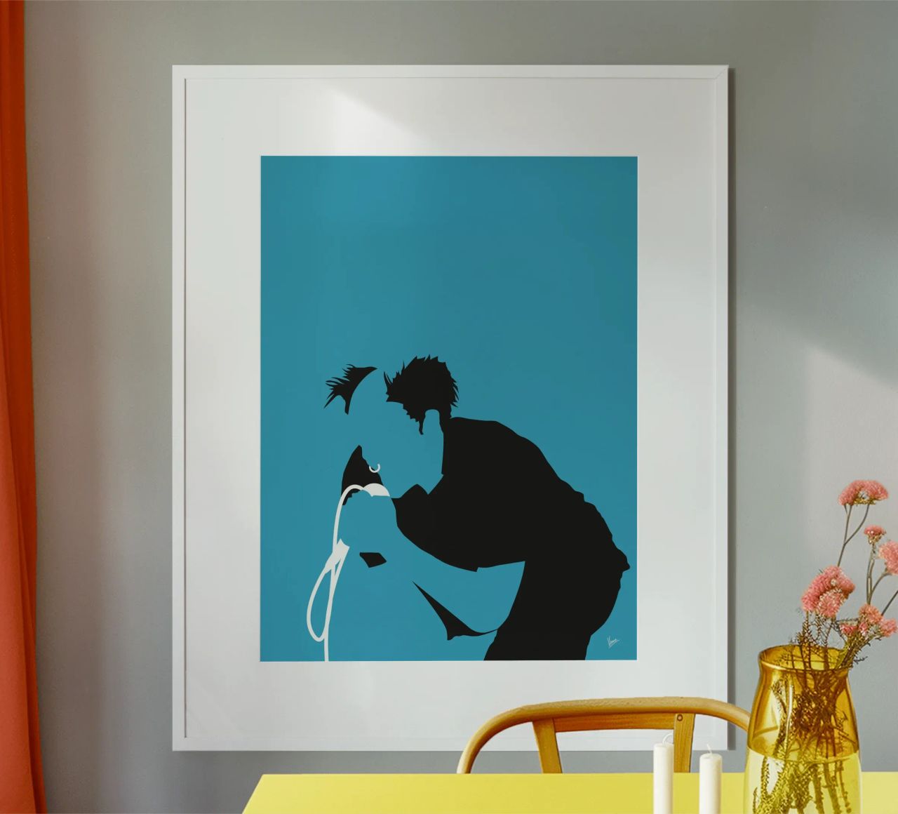 No045 The Prodigy poster by Iconic Rockstars
