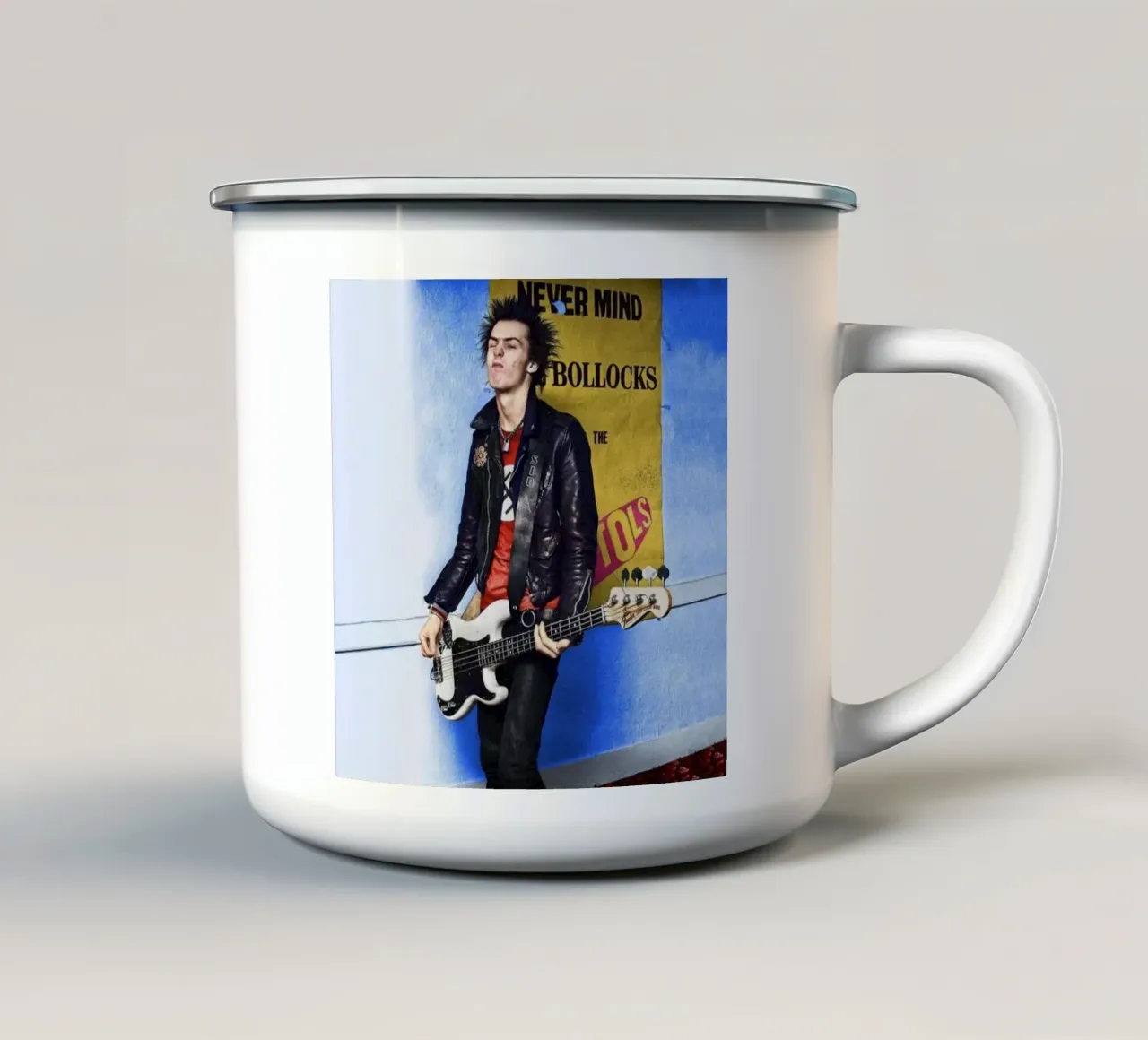 il miglior chitarrista anni '80 tazza in smalto da Alex happy shop