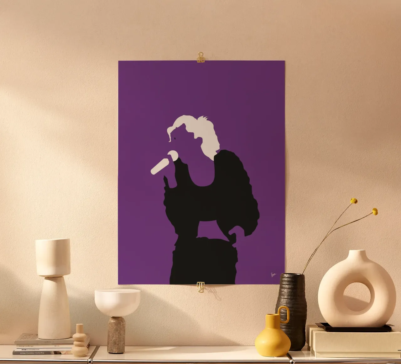 No051 NO DOUBT carta hahnemühle da Iconic Rockstars