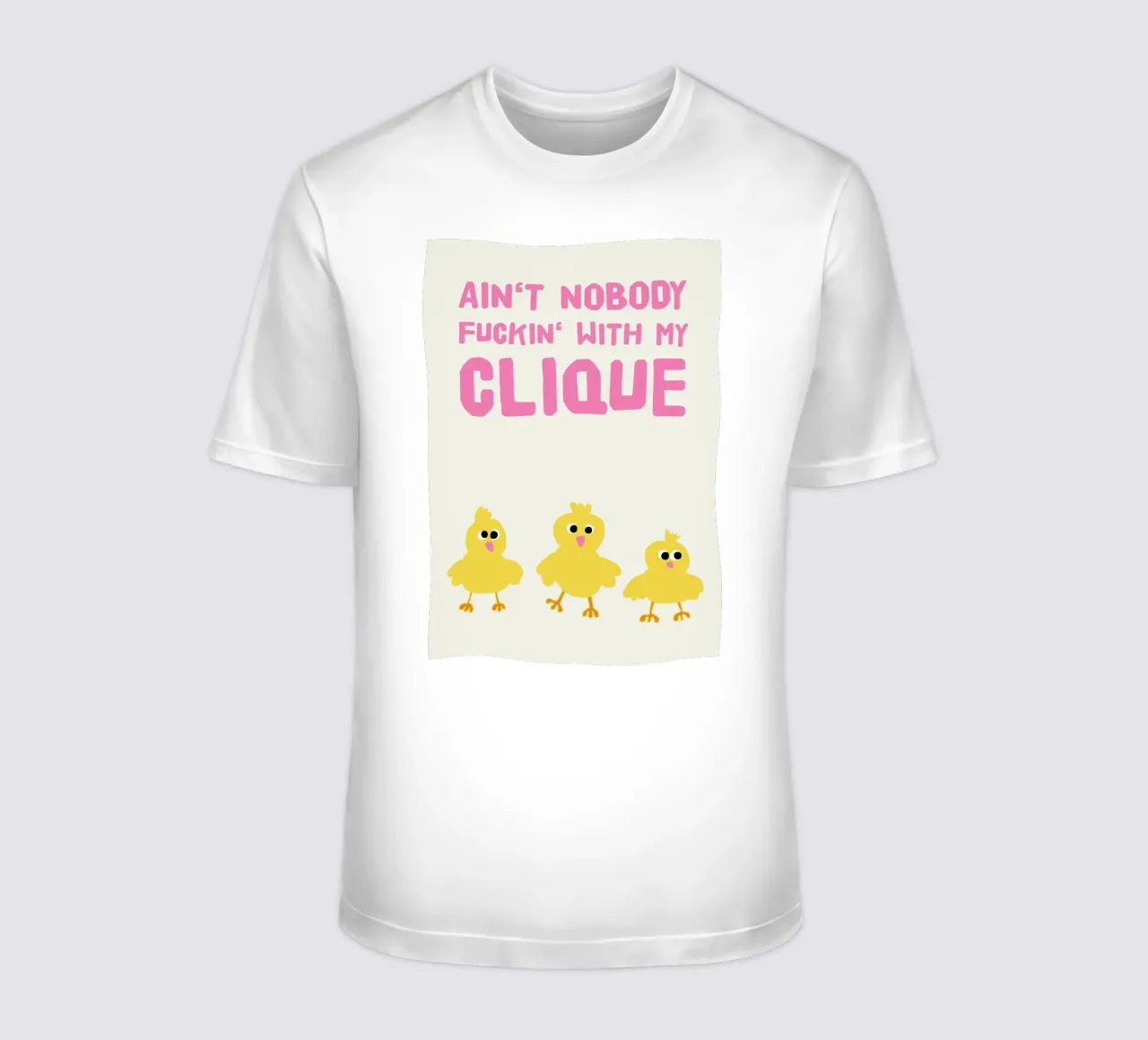 Ain't nobody f*ing with my clique t-shirt da thesoulhugclub