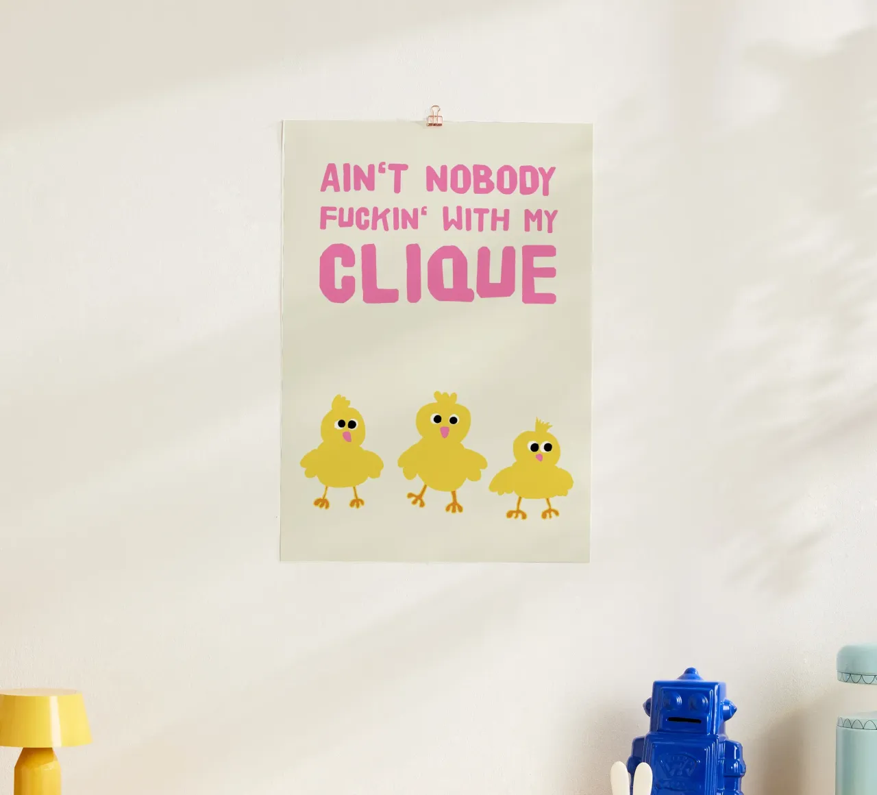 Ain't nobody f*ing with my clique carta hahnemühle da thesoulhugclub