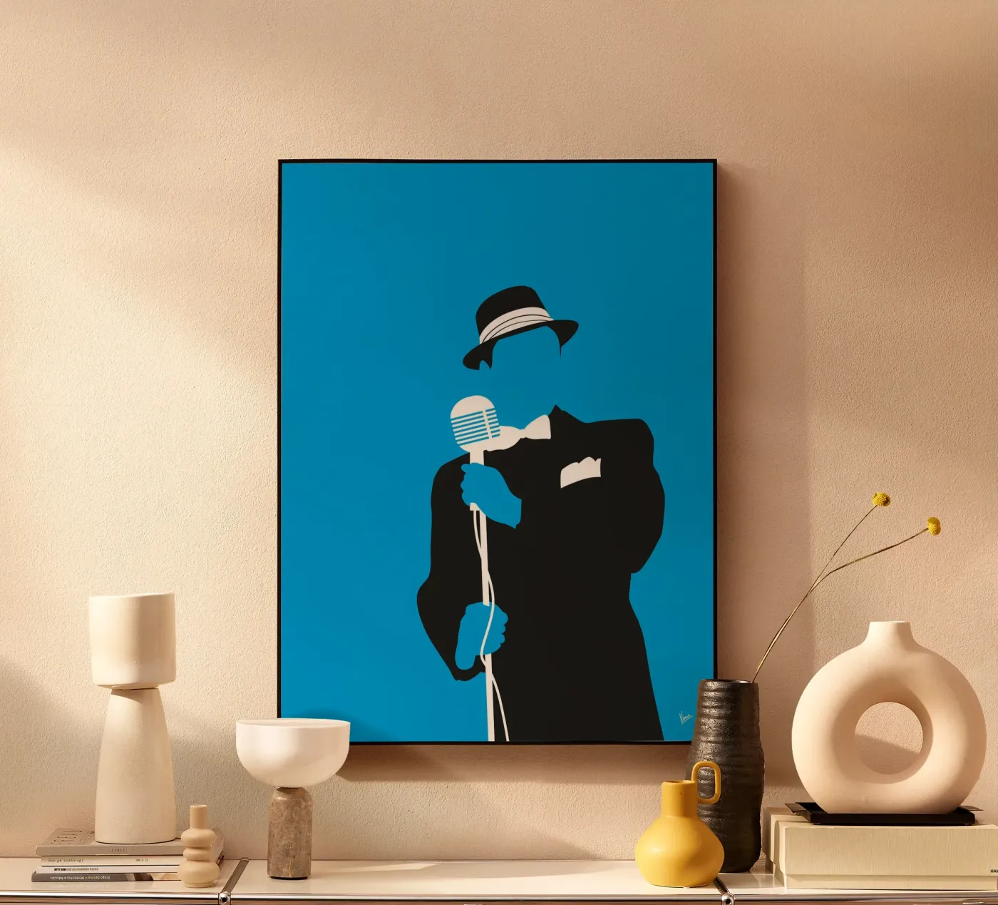 No059 SINATRA acryl van Iconic Rockstars