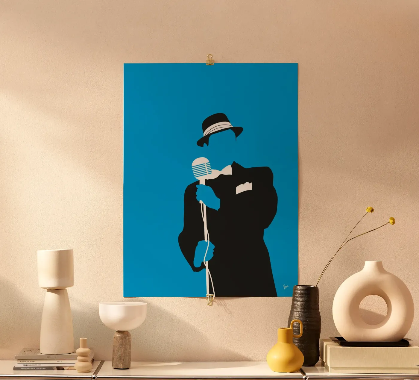 No059 SINATRA poster van Iconic Rockstars