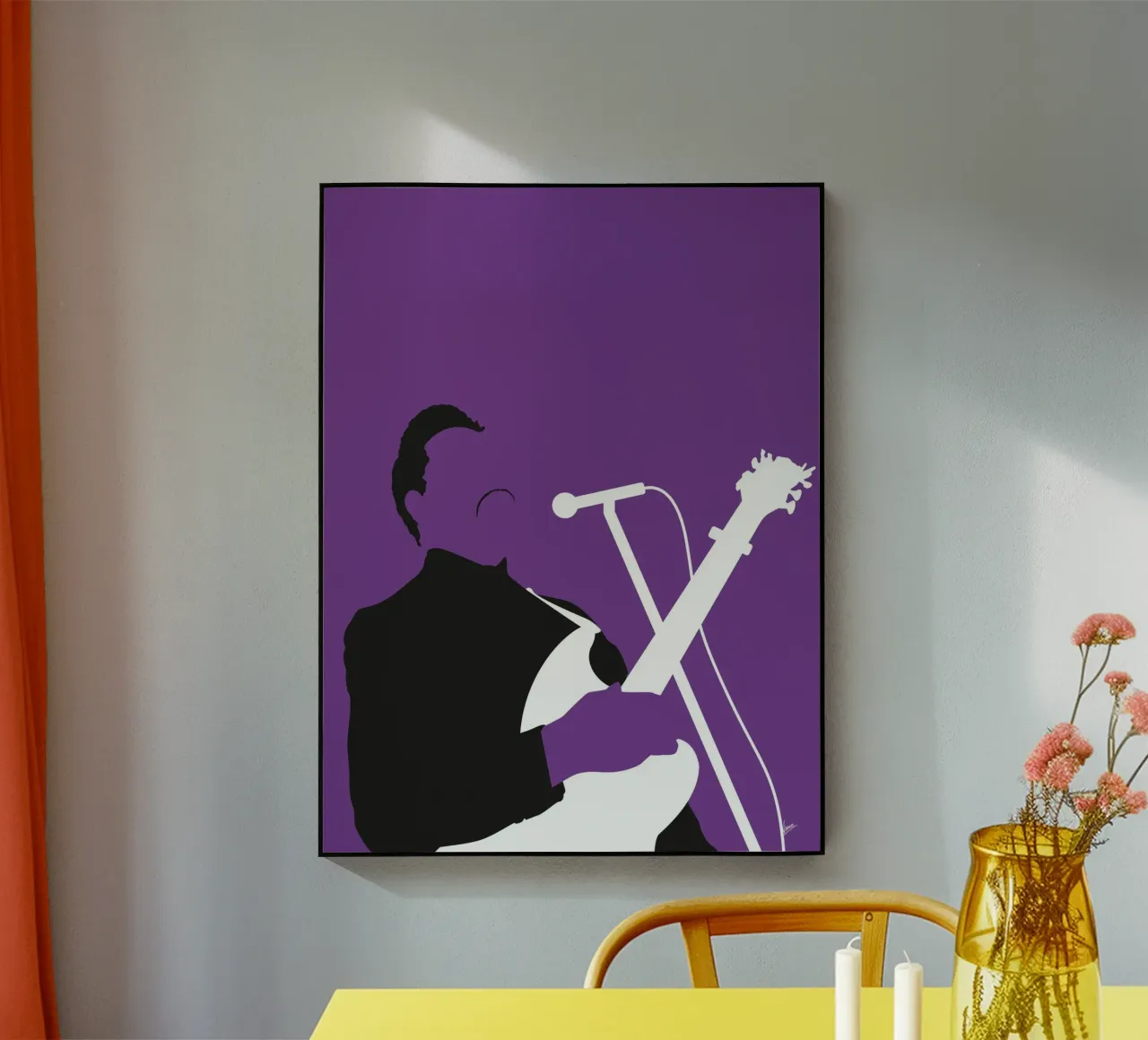 No061 Muddy Waters plexiglass da Iconic Rockstars