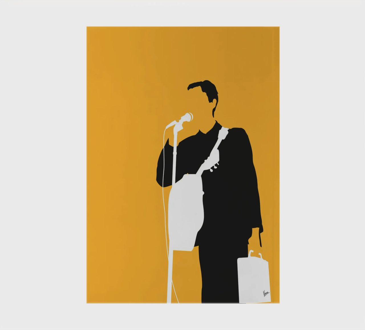 No064 TALKING HEADS notebook by Iconic Rockstars