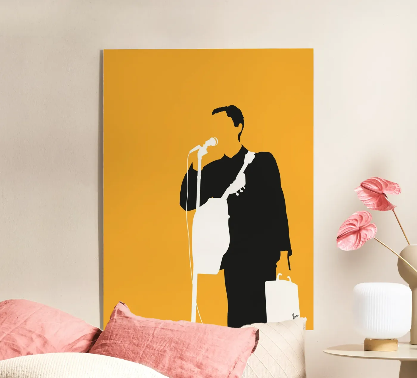 No064 TALKING HEADS plexiglass da Iconic Rockstars