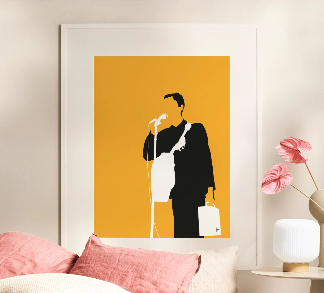 No064 TALKING HEADS poster by Iconic Rockstars