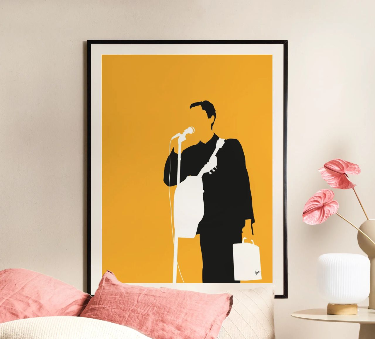No064 TALKING HEADS poster by Iconic Rockstars