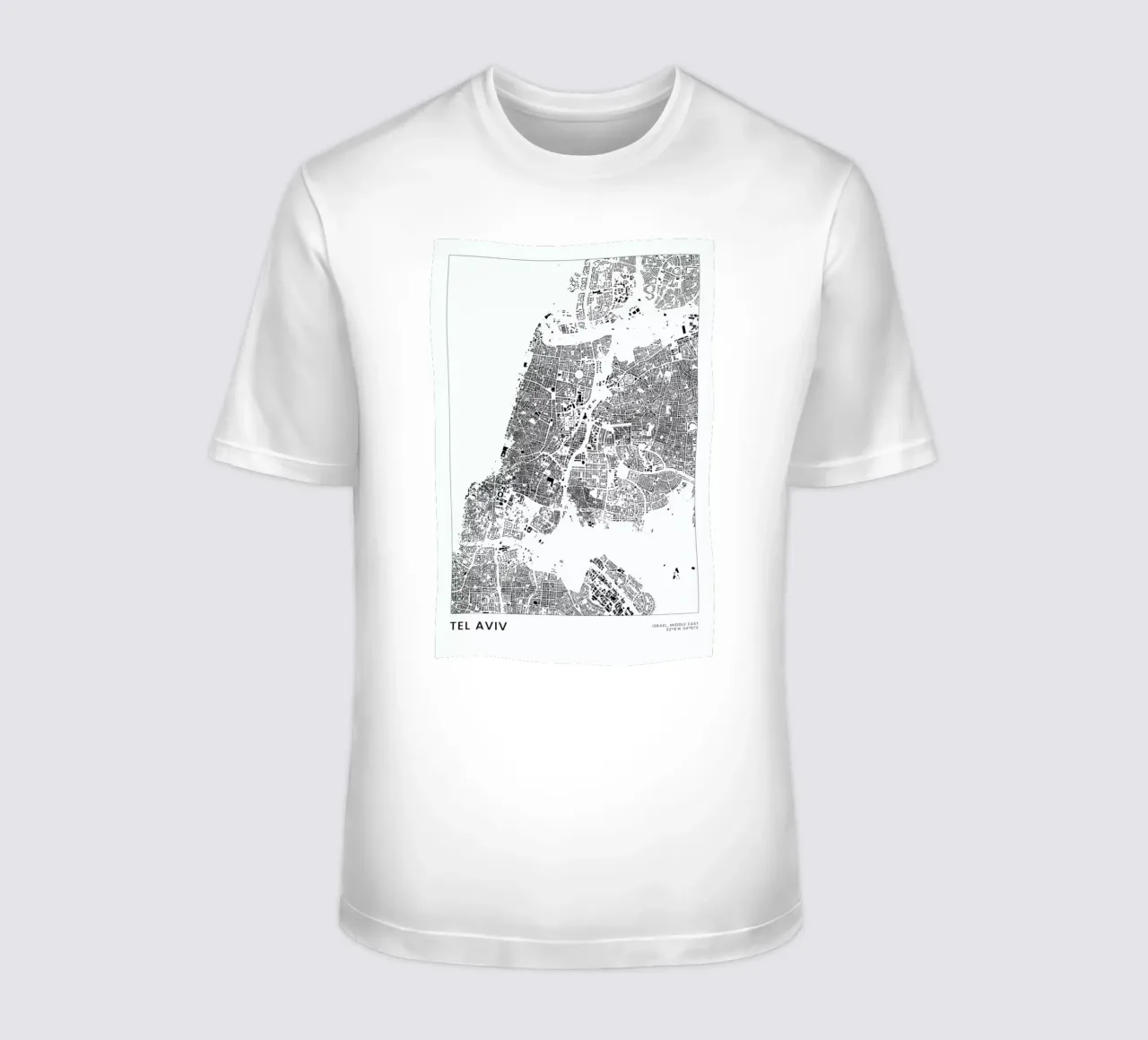 Tel Aviv t-shirt da The Cartography Collection