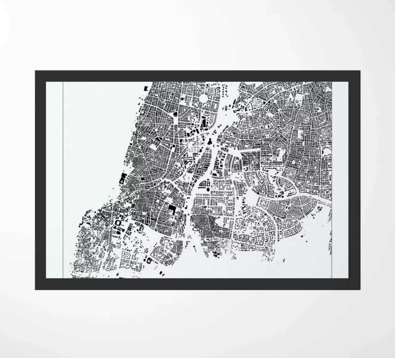 Tel Aviv zerbino da The Cartography Collection