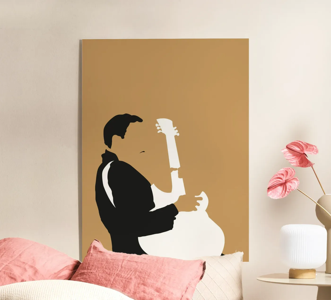 No070 TBone Walker plexiglass da Iconic Rockstars