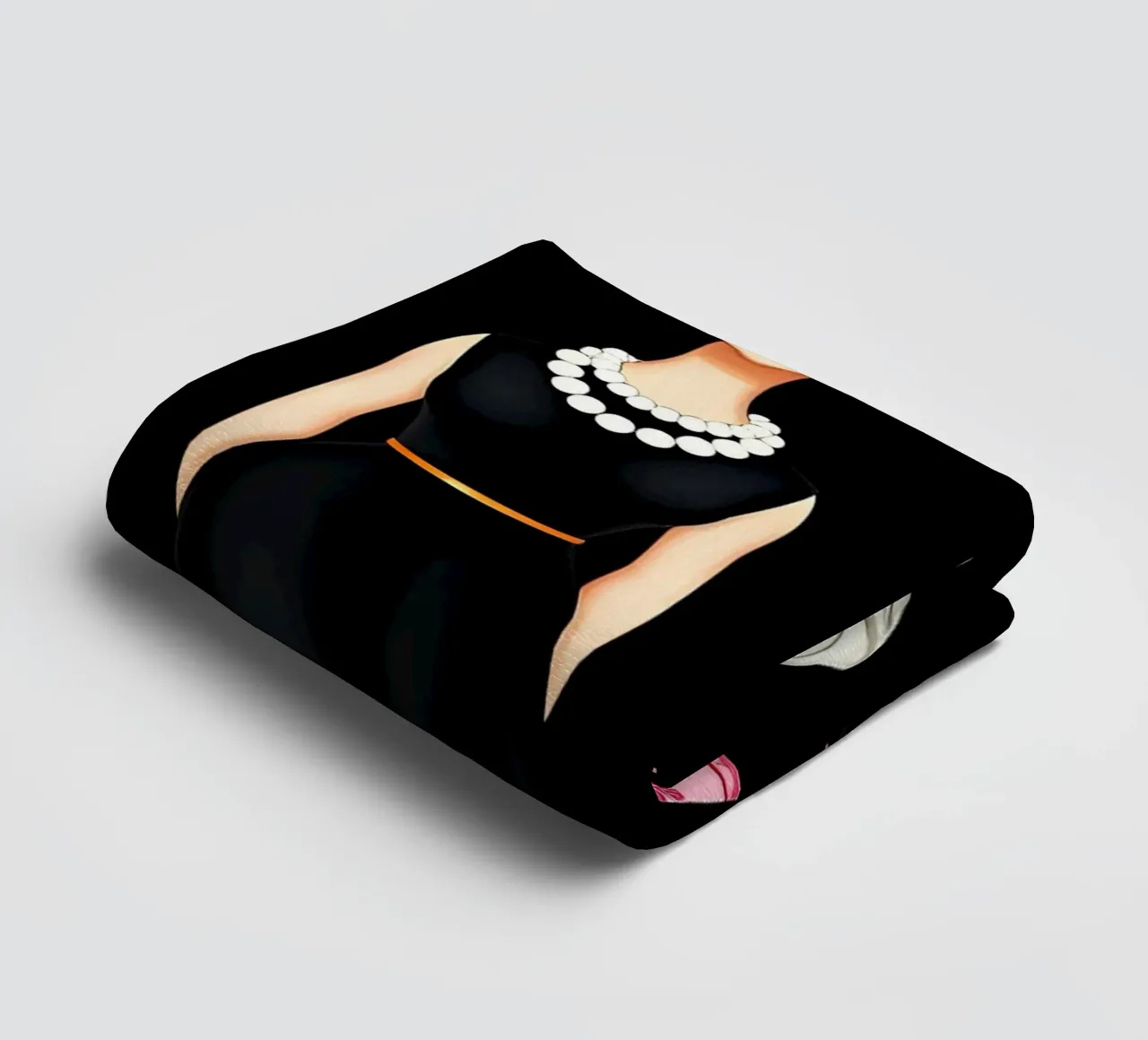 Marilyn Monroe con Audrey Hepburn asciugamano da bagno da COLLEEN CRAFTS