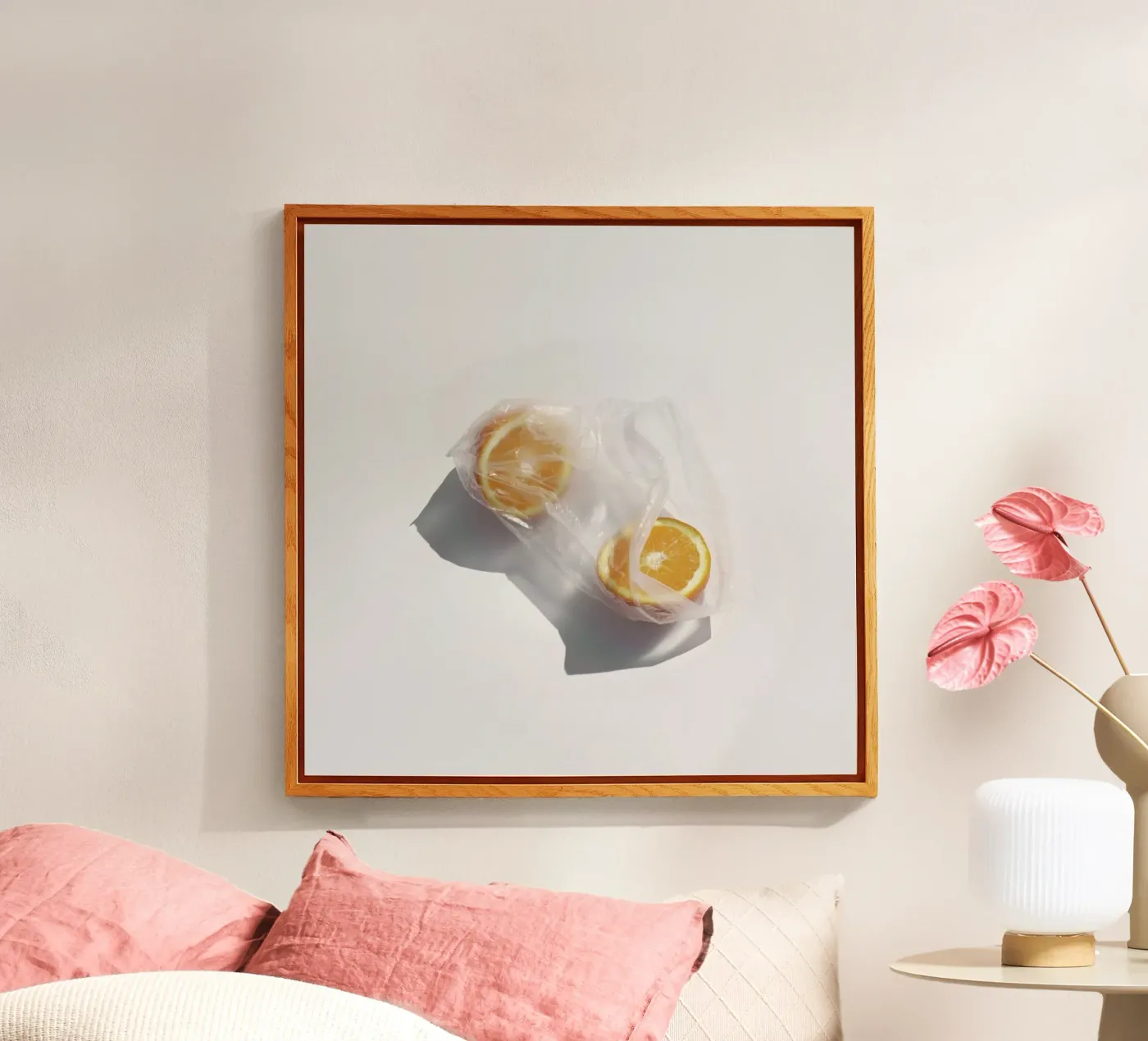 Oranges plexiglas de George Griefy