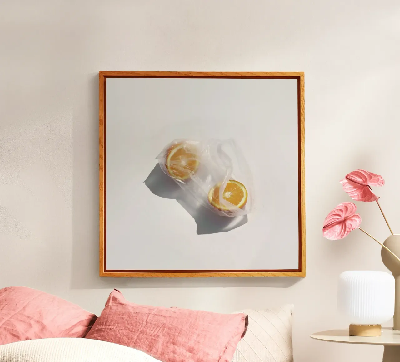 Oranges plexiglass da George Griefy