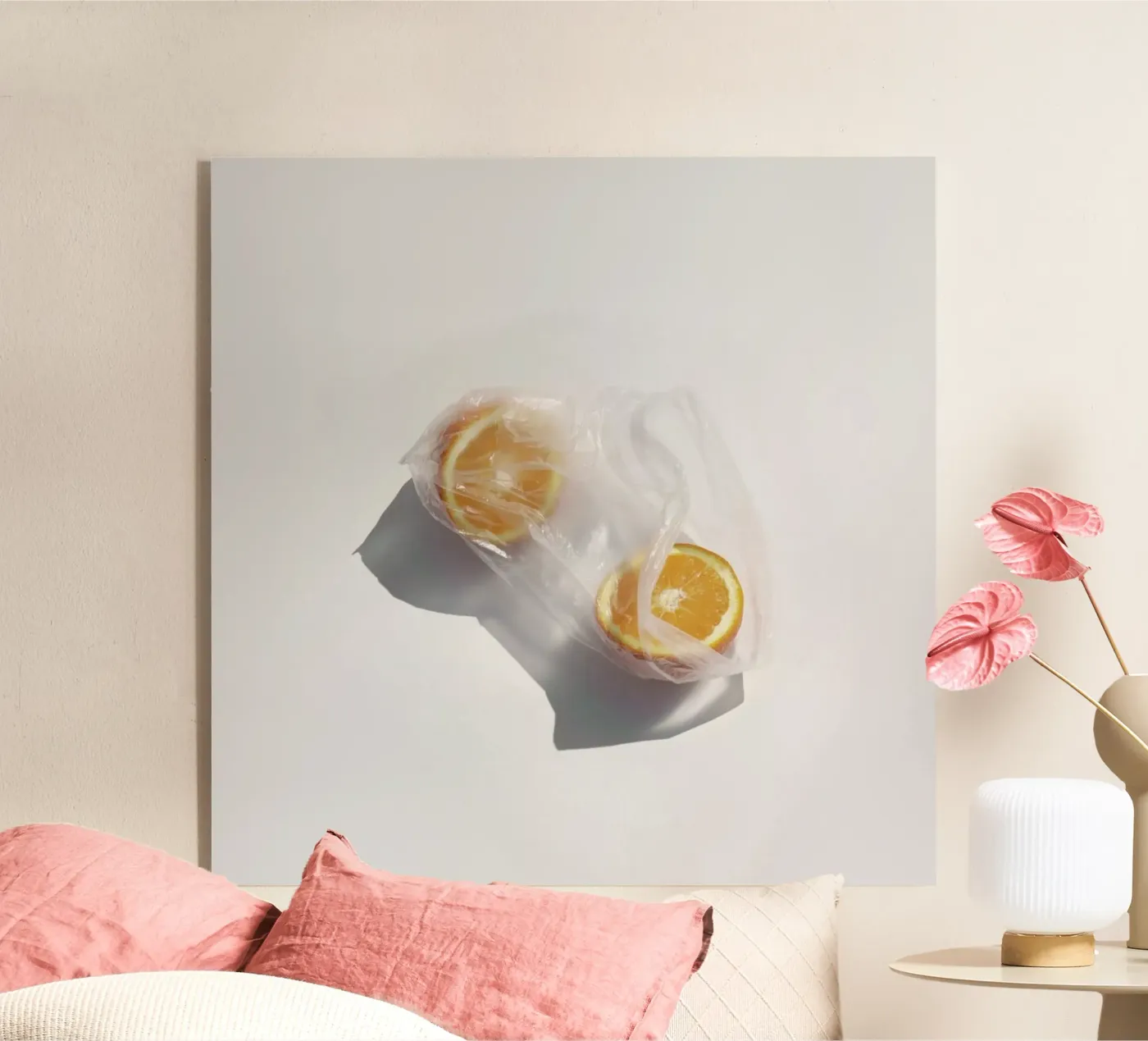 Oranges plexiglas de George Griefy