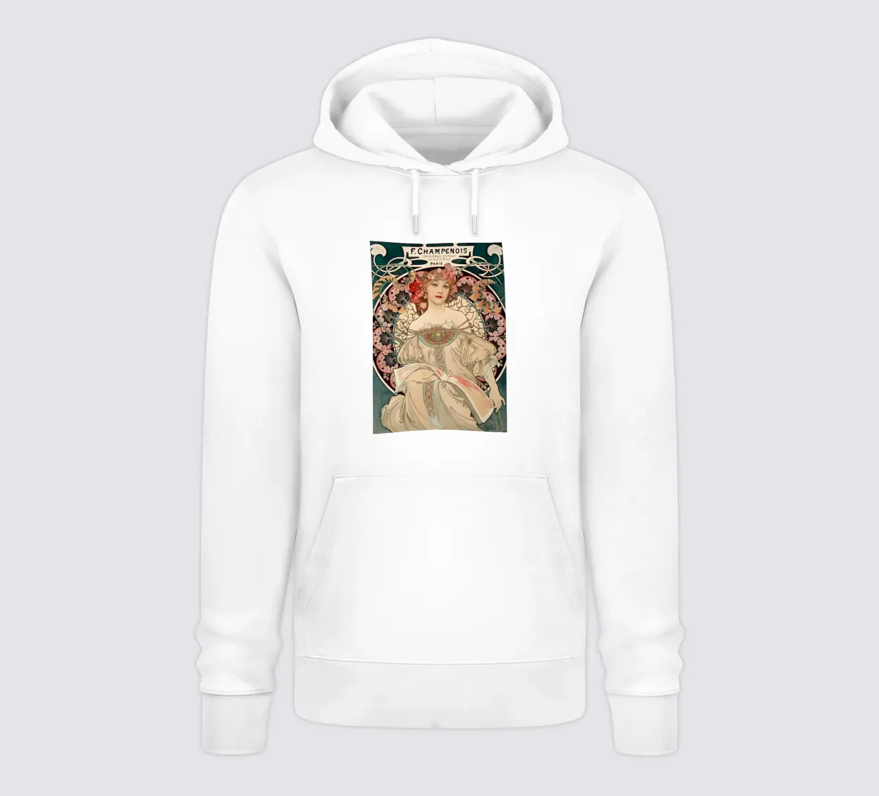 Alphonse Mucha felpa con cappuccio da diedrich