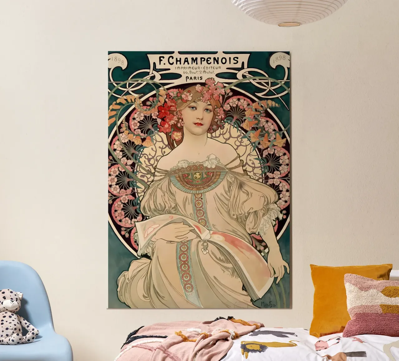 Alphonse Mucha poster van diedrich