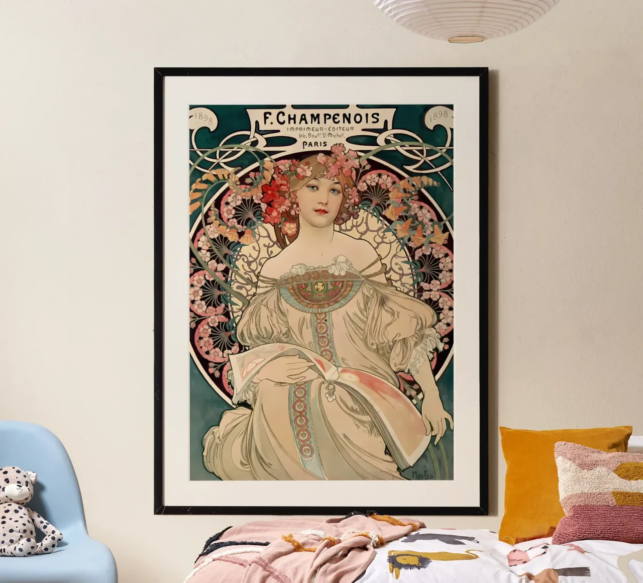 Alphonse Mucha poster van diedrich