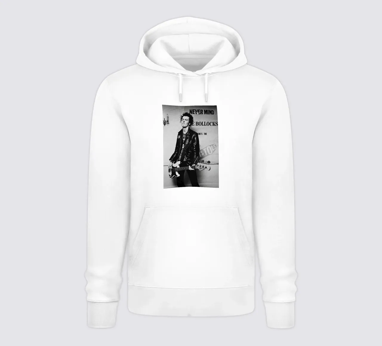 chitarrista punkrock anni '80 felpa con cappuccio da Alex happy shop