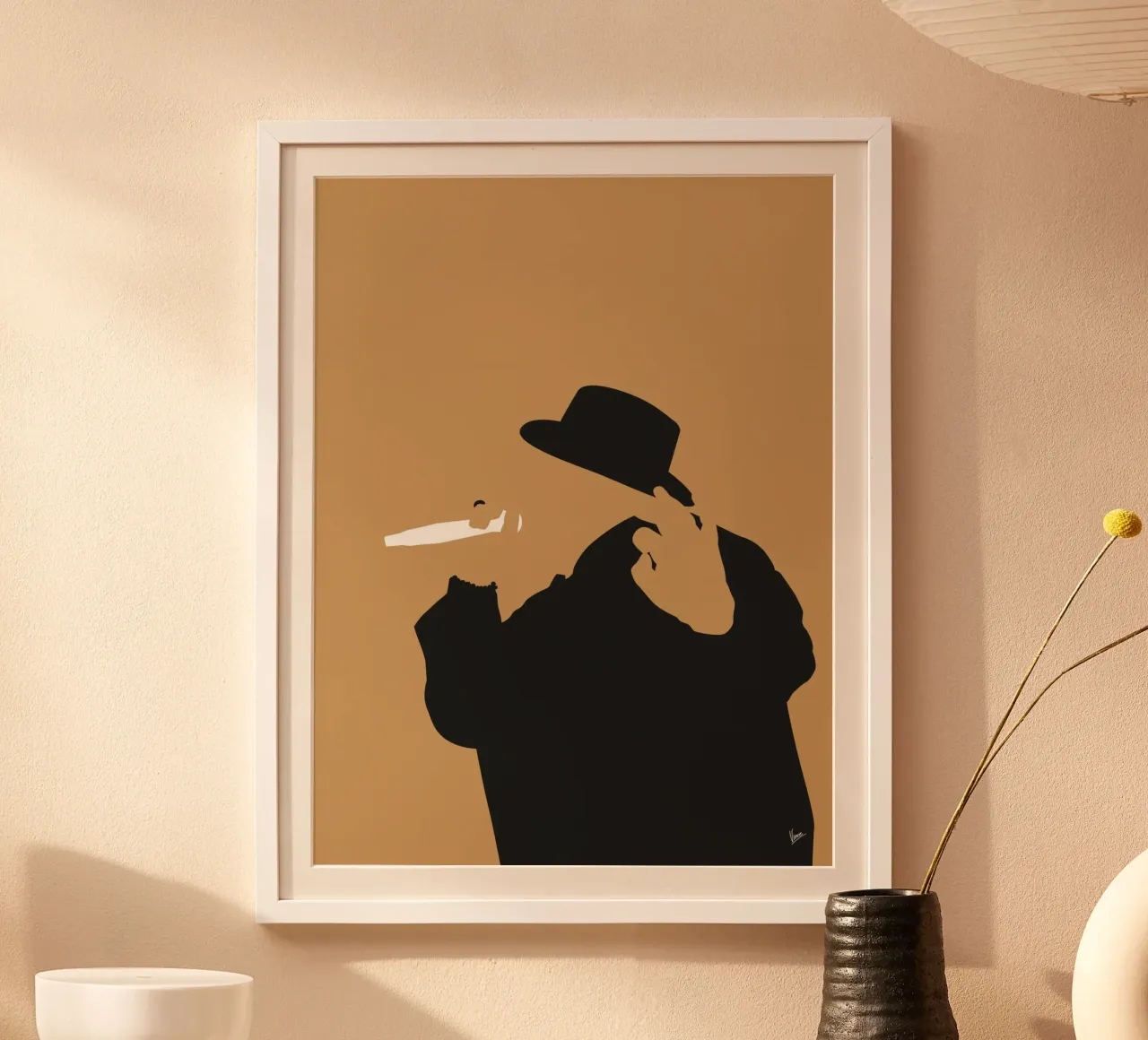 No080 Notorious BIG carta hahnemühle da Iconic Rockstars